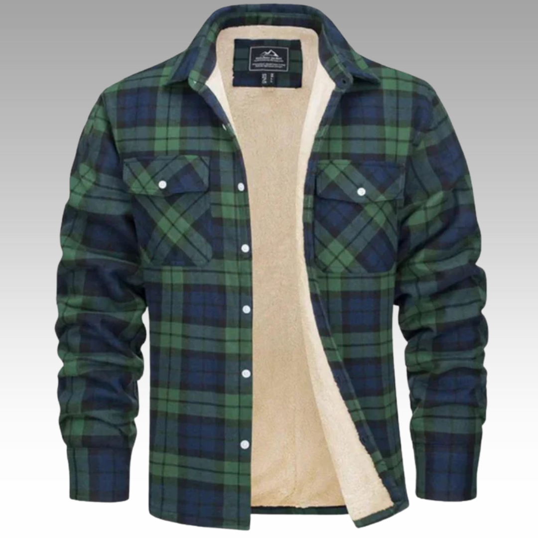 Jason - Trucker Jacket Stripes Fleece