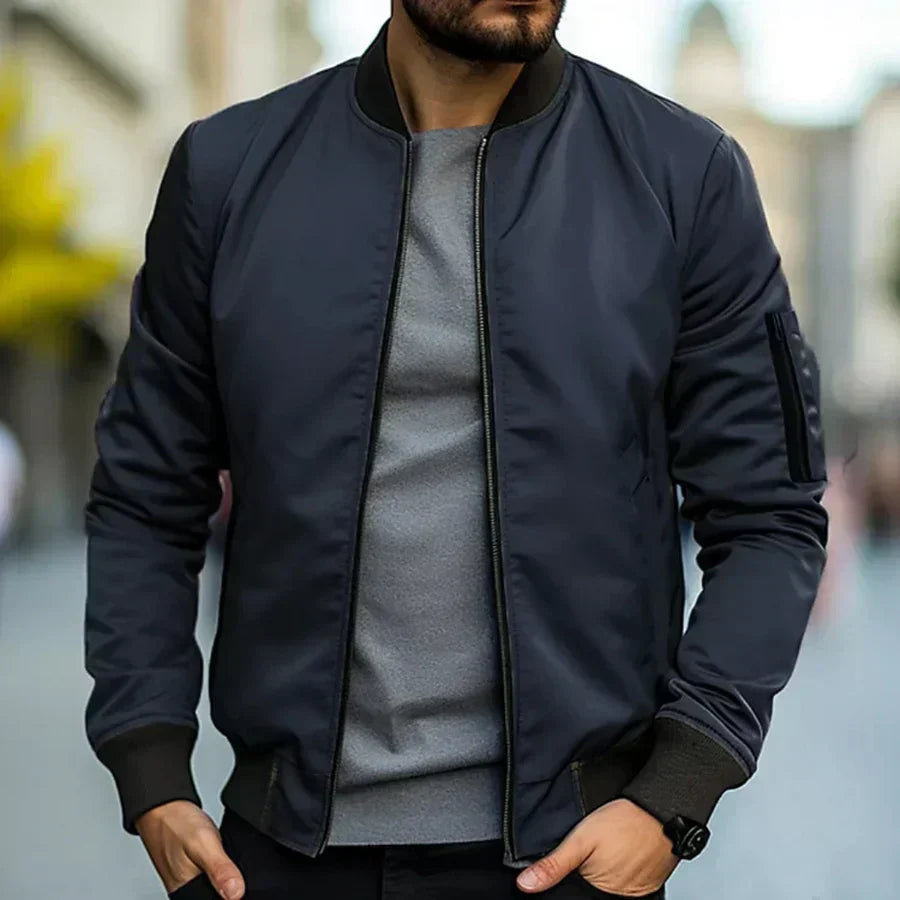 Gareth - Classic Bomber Jacket