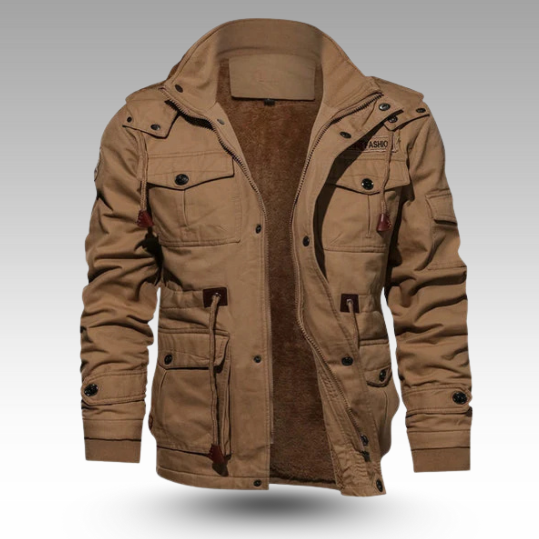 Vernon - Modern Coat with Multiple Pockets