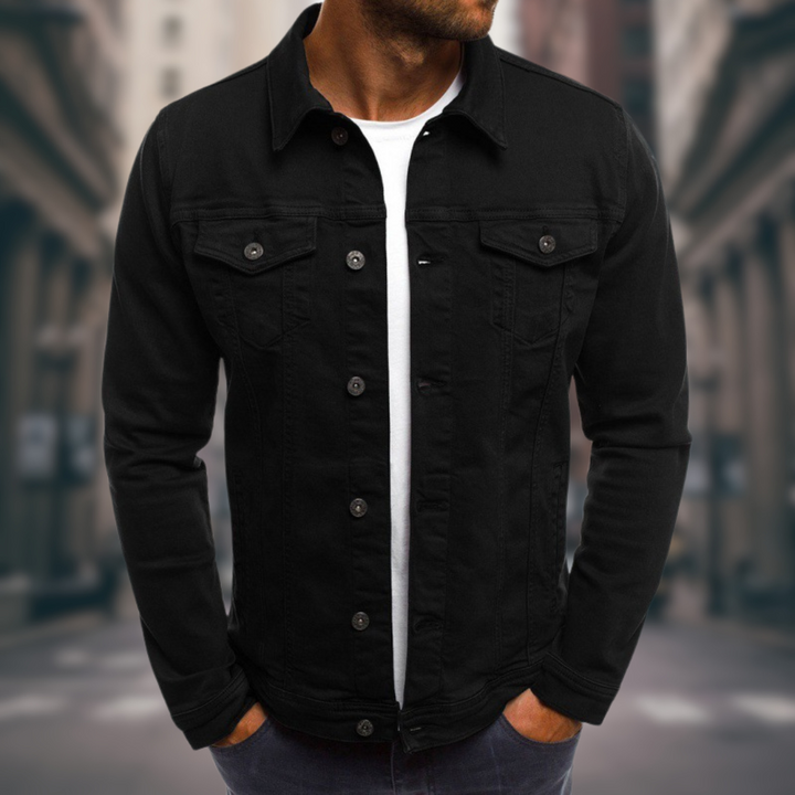 Alfred - Fitted Denim Jacket