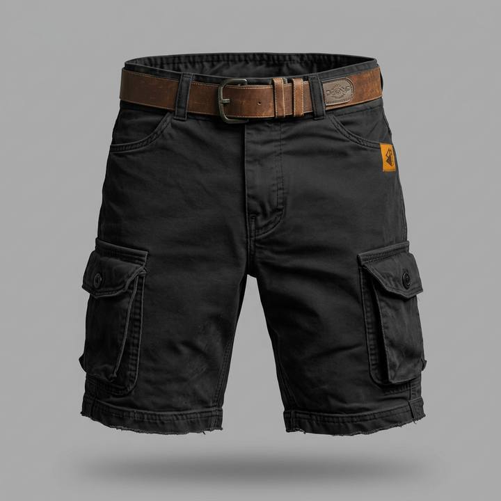 Noah | Short Retro Cargo with Multiple Pockets