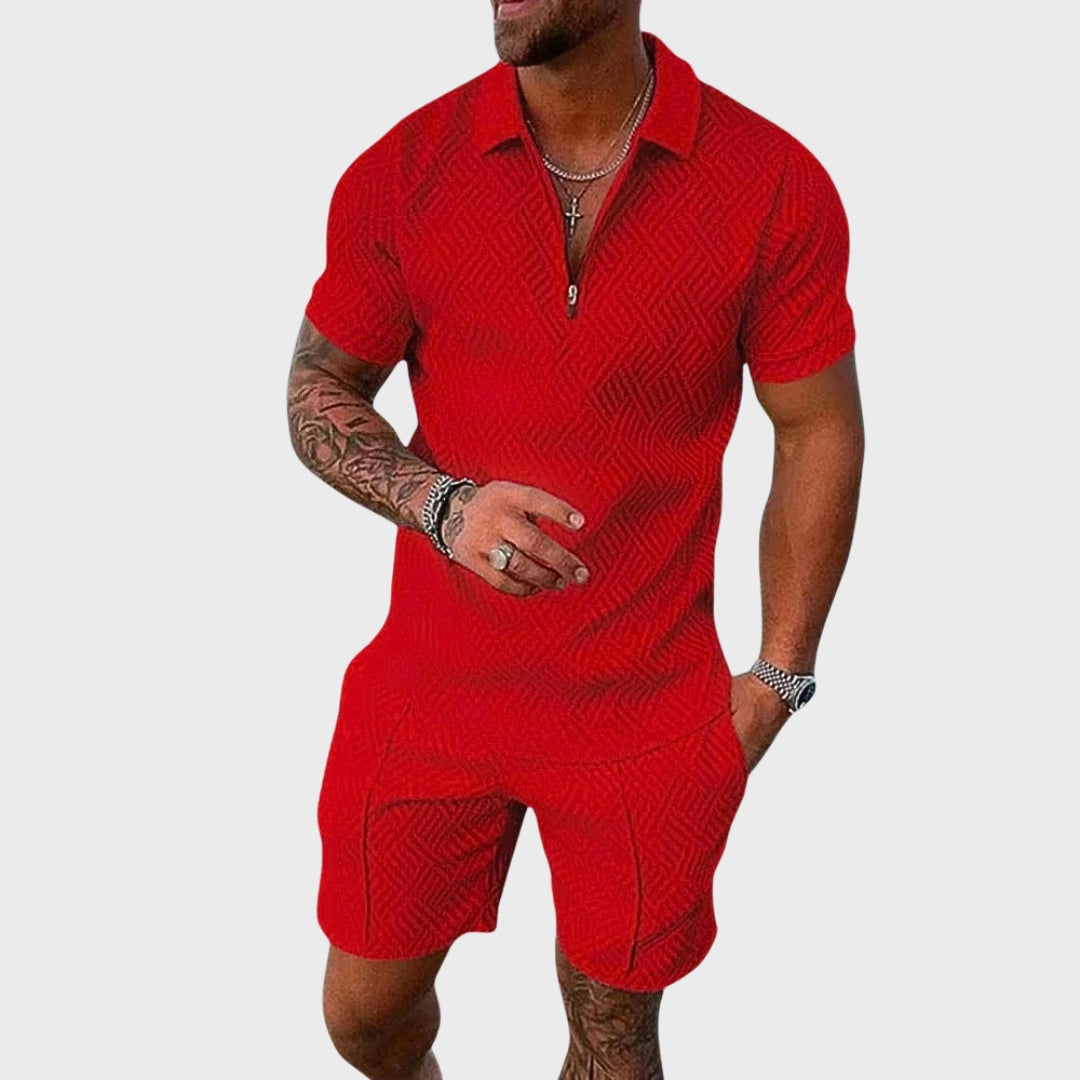 Ambrose - Polo Shirt and Shorts Set
