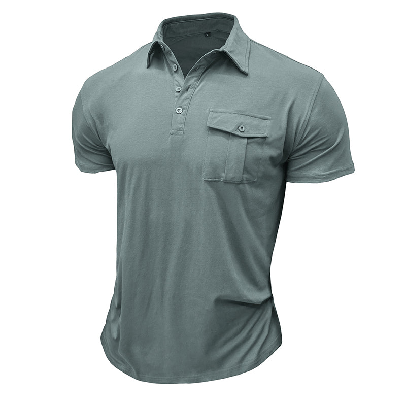 Cotton Shirt with Pockets