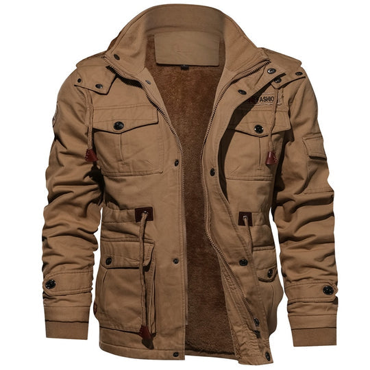 Vernon - Modern Coat with Multiple Pockets