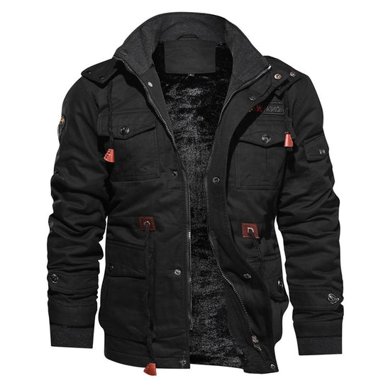 Vernon - Modern Coat with Multiple Pockets