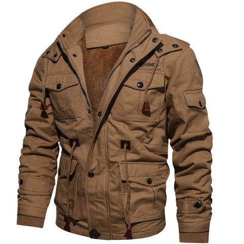 Vernon - Modern Coat with Multiple Pockets