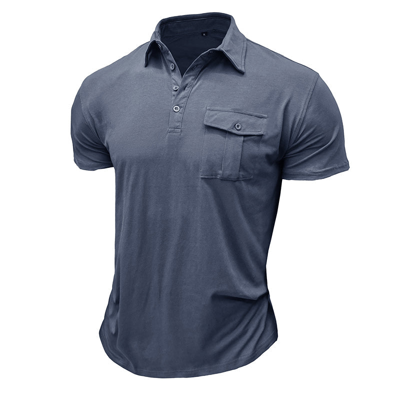 Cotton Shirt with Pockets