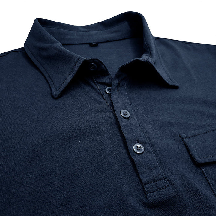 Cotton Shirt with Pockets