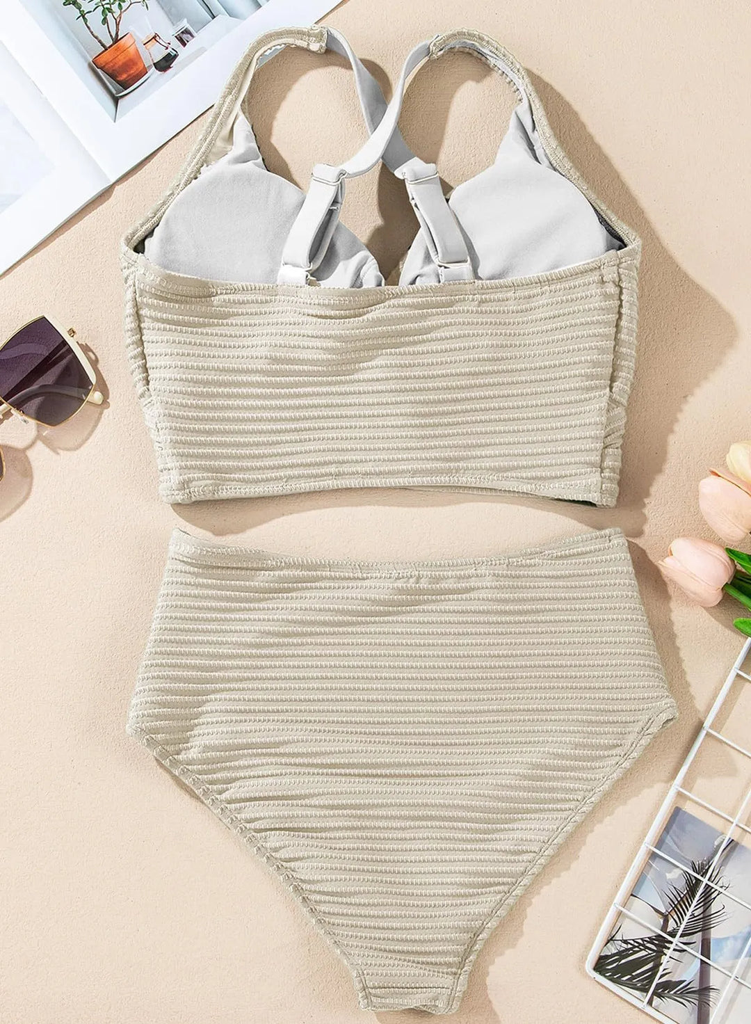 Wave-Shaped Bikini