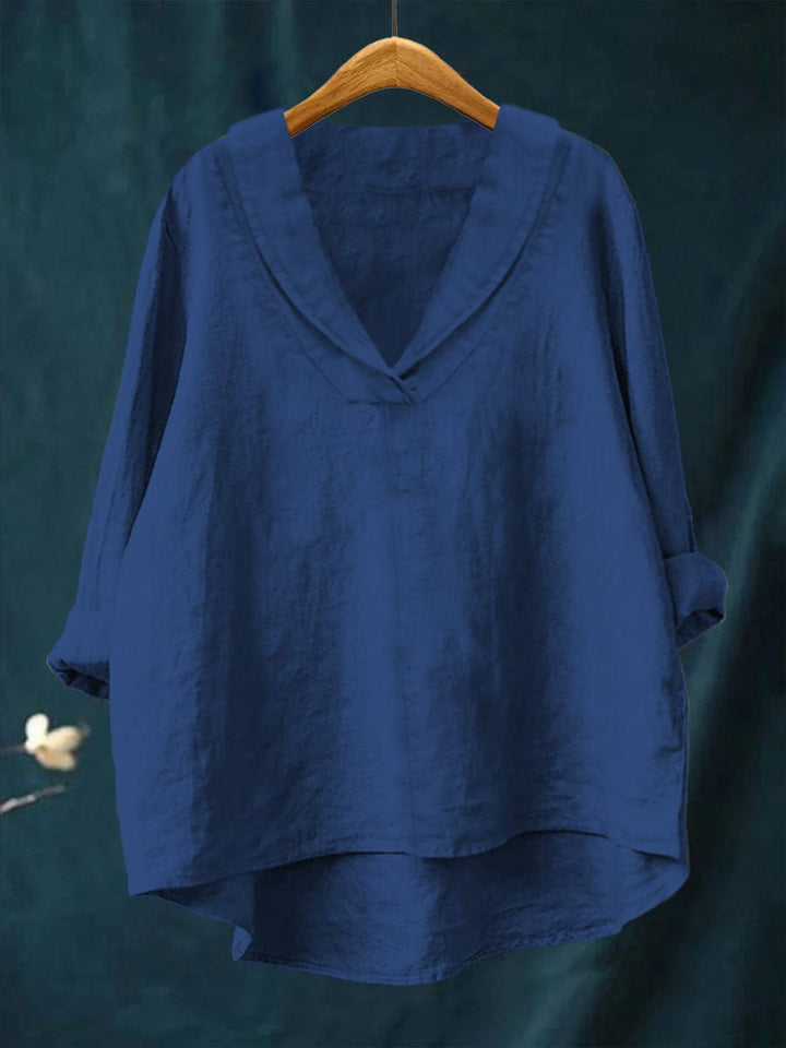 Samara | Elegant Linen Blouse for Summer