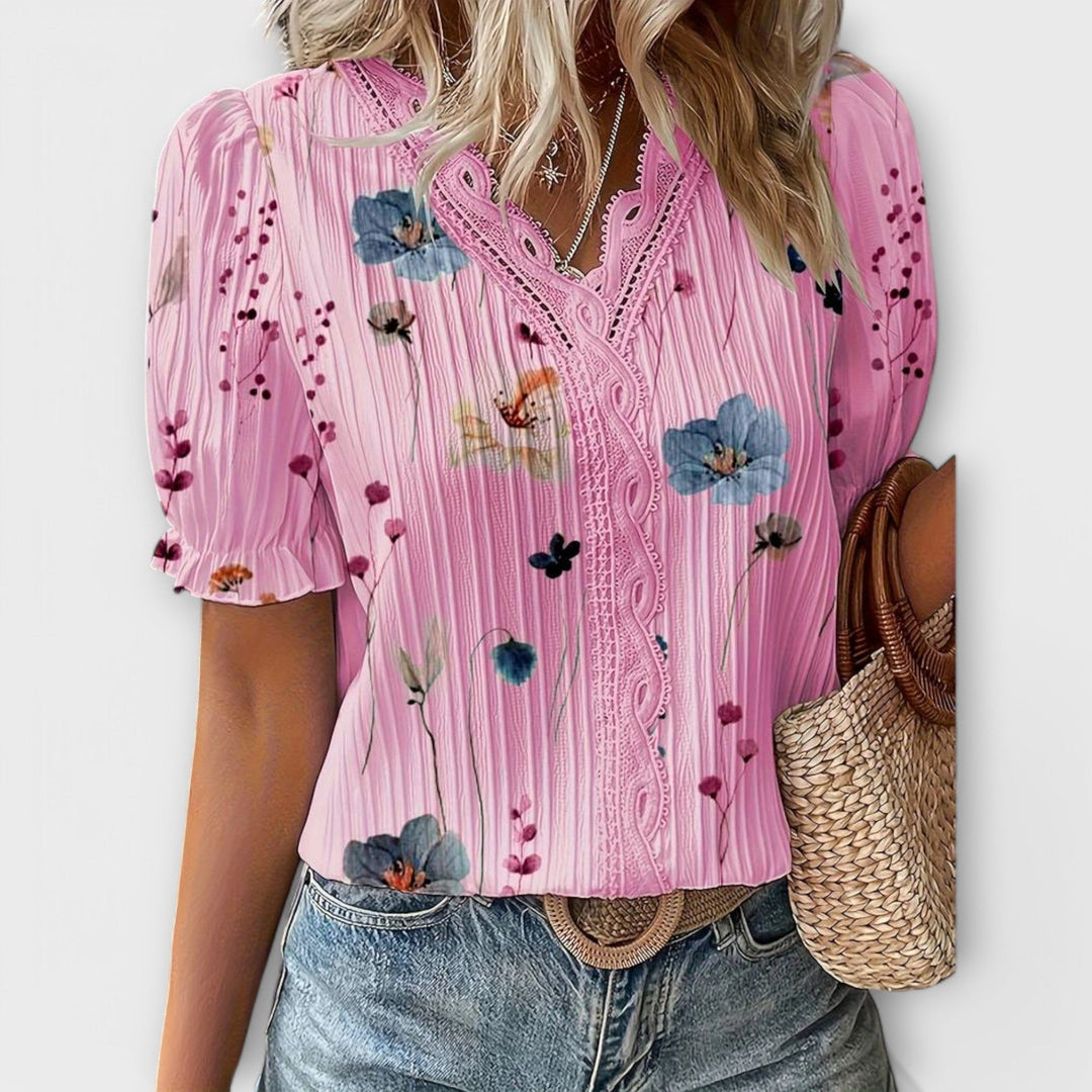 Emilee | V-Neck Blouse