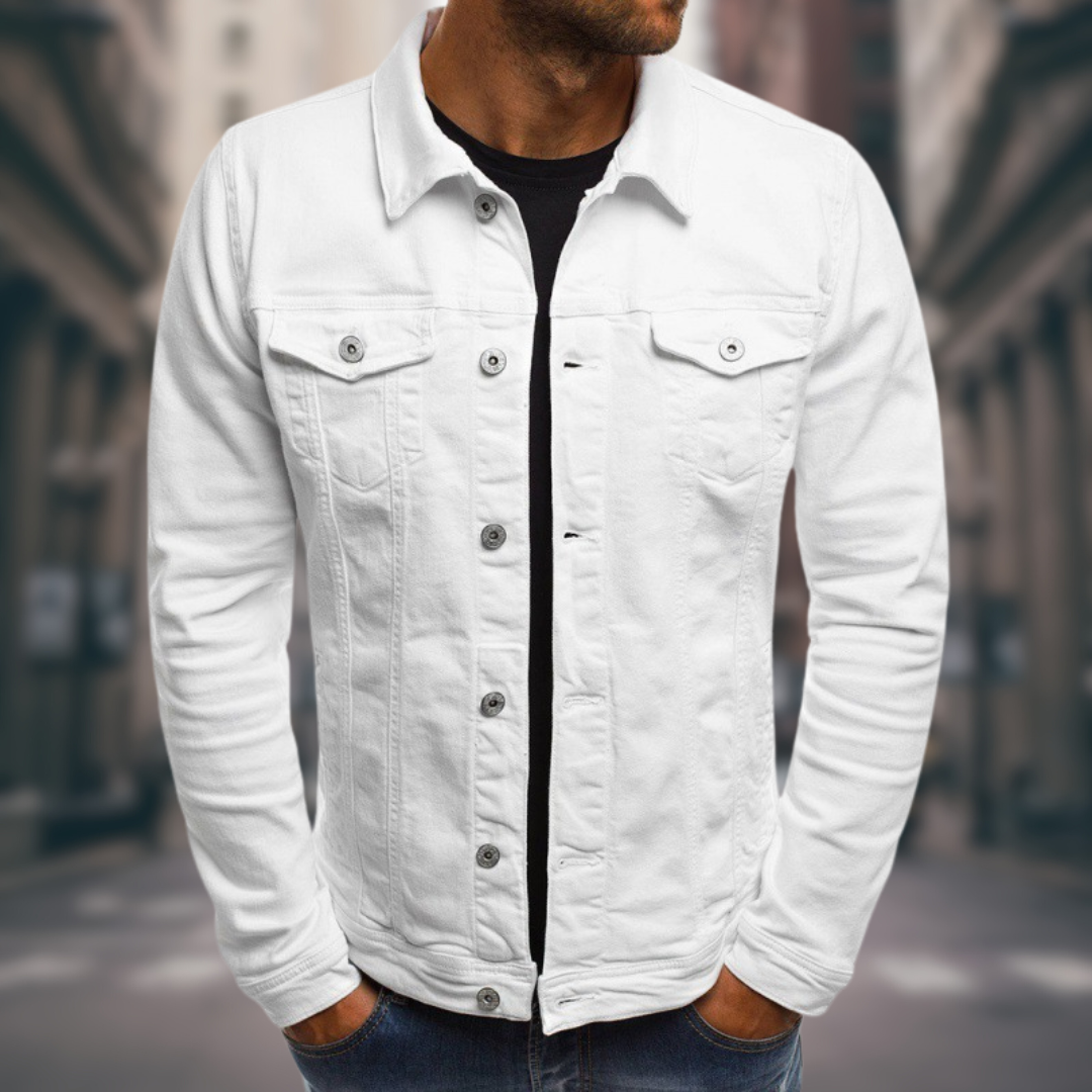 Alfred - Fitted Denim Jacket