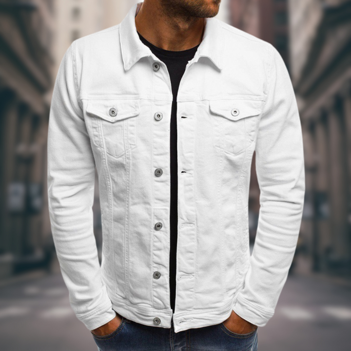 Alfred - Fitted Denim Jacket