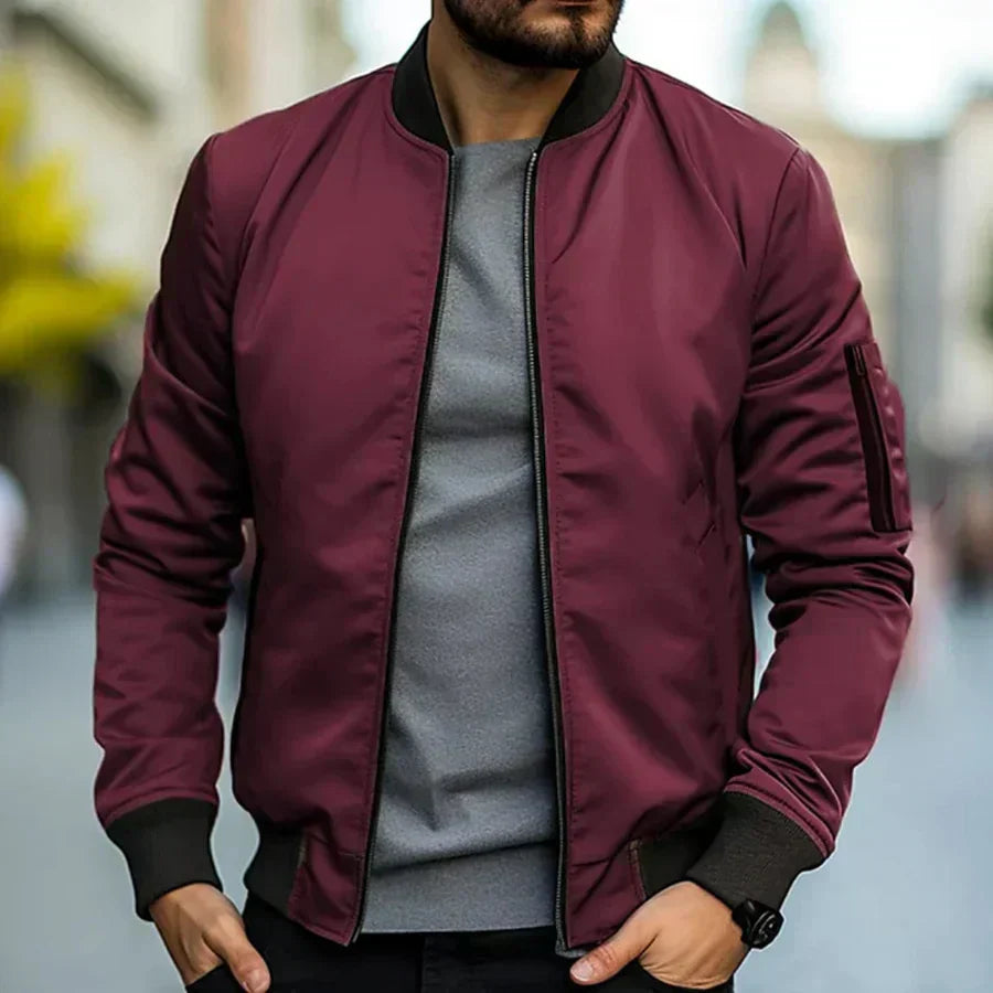 Gareth - Classic Bomber Jacket