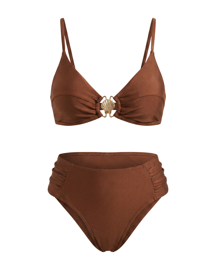 Earth Tones Bikini Set