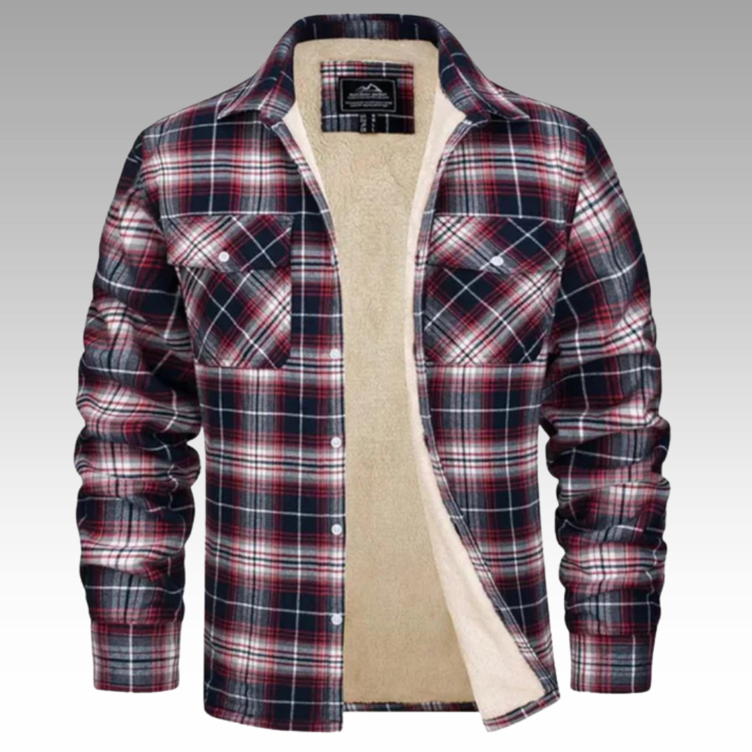 Jason - Trucker Jacket Stripes Fleece
