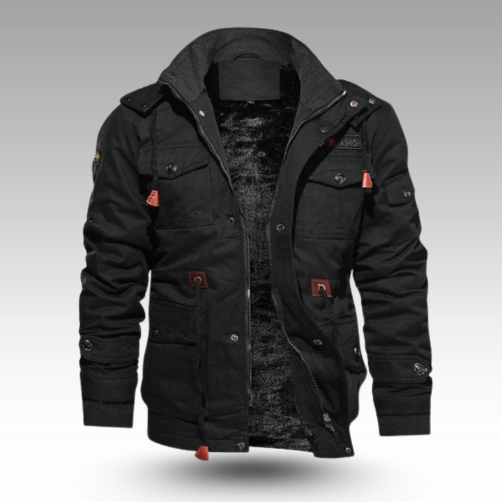 Vernon - Modern Coat with Multiple Pockets