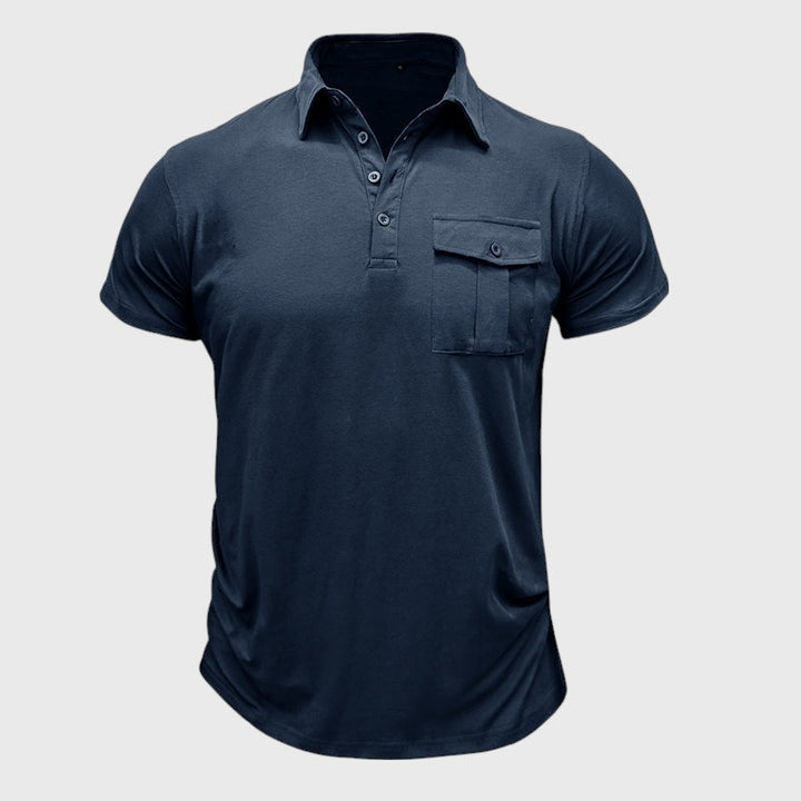 Cotton Shirt with Pockets