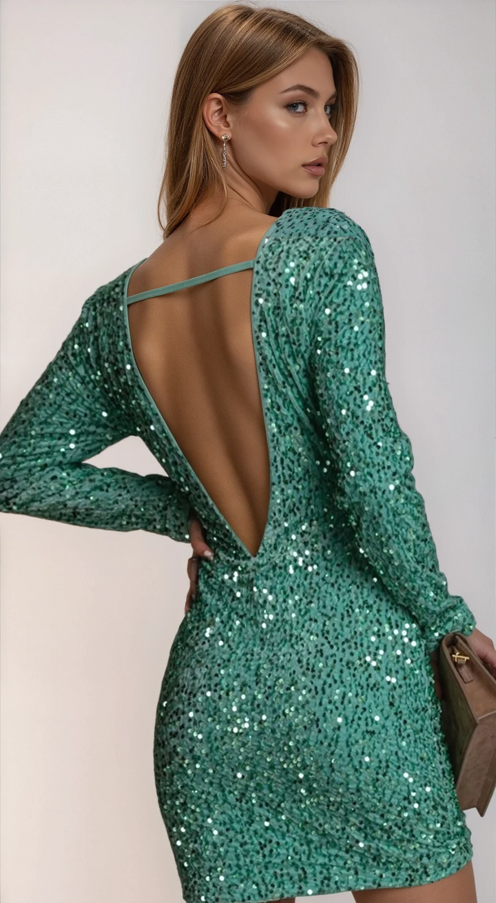 Jennifer | Short sequin dress