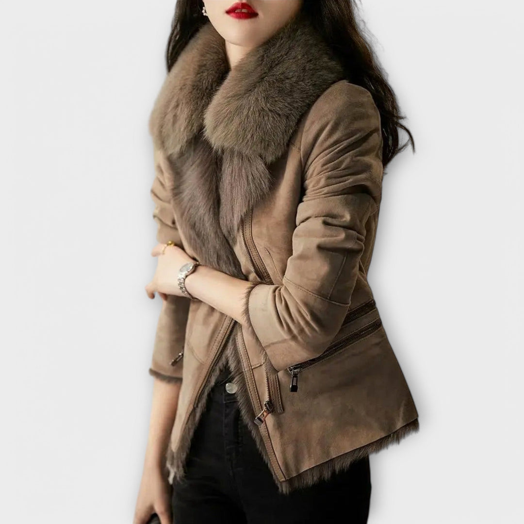Marianne | Luxury Lambskin Coat
