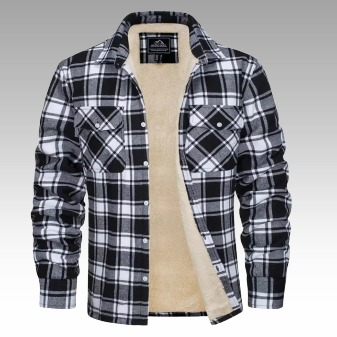 Jason - Trucker Jacket Stripes Fleece