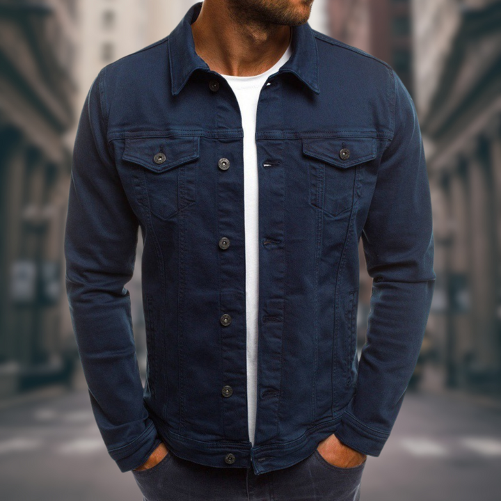 Alfred - Fitted Denim Jacket