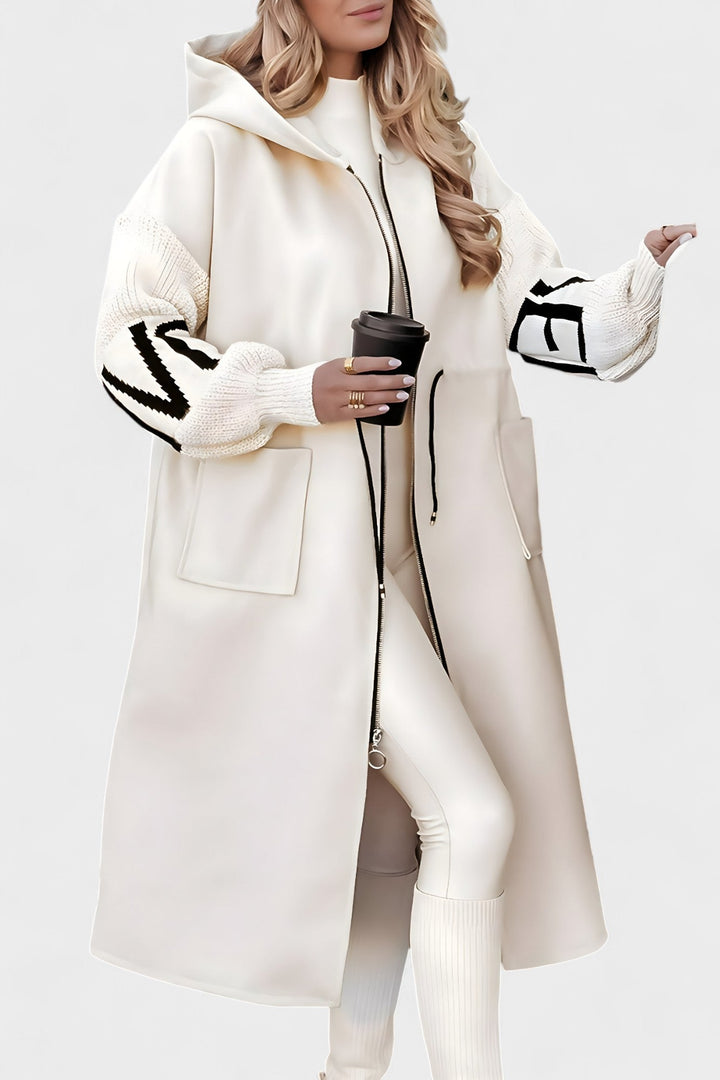 Rose | Elegant cardigan-coat