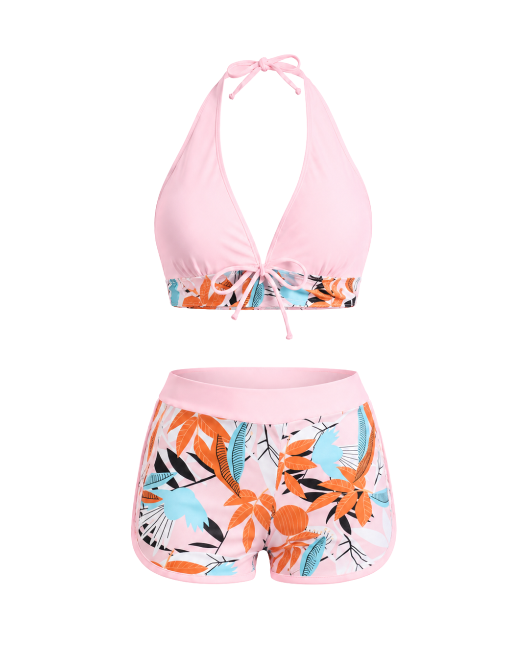 One-Piece Swimsuit with Straps