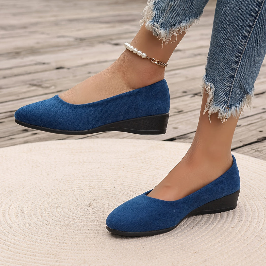 Eliane | Comfortable ballet flats with wedge heel