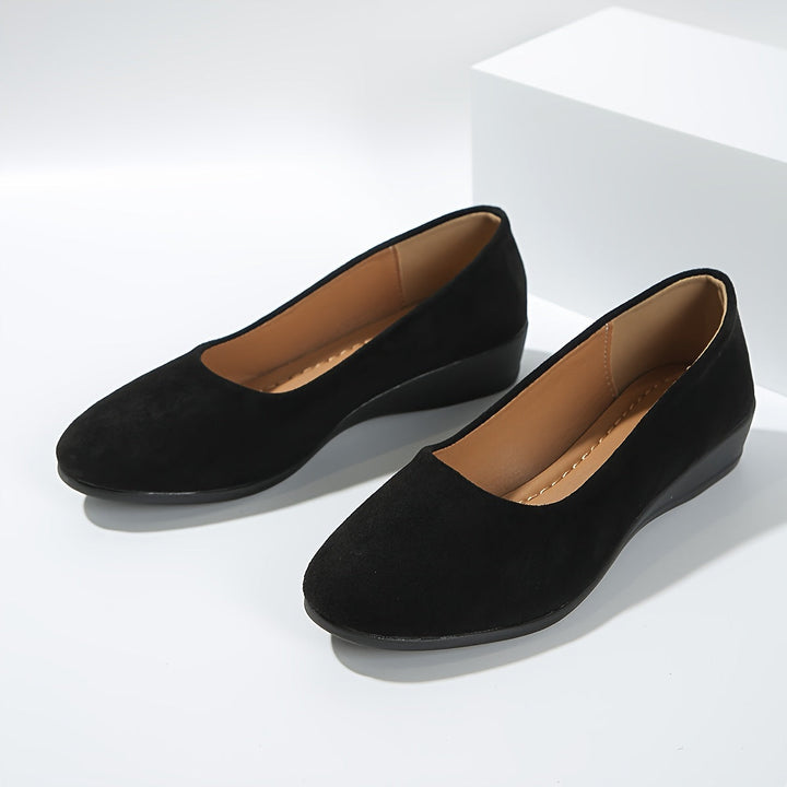 Eliane | Comfortable ballet flats with wedge heel