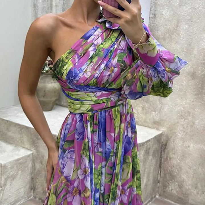 Willa | Asymmetrical One-Shoulder Dress