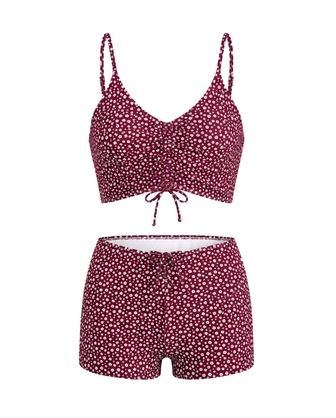 Bikini with Flat Straps