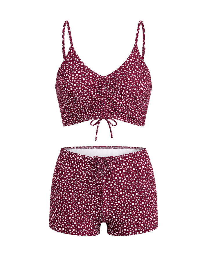Bikini with Flat Straps