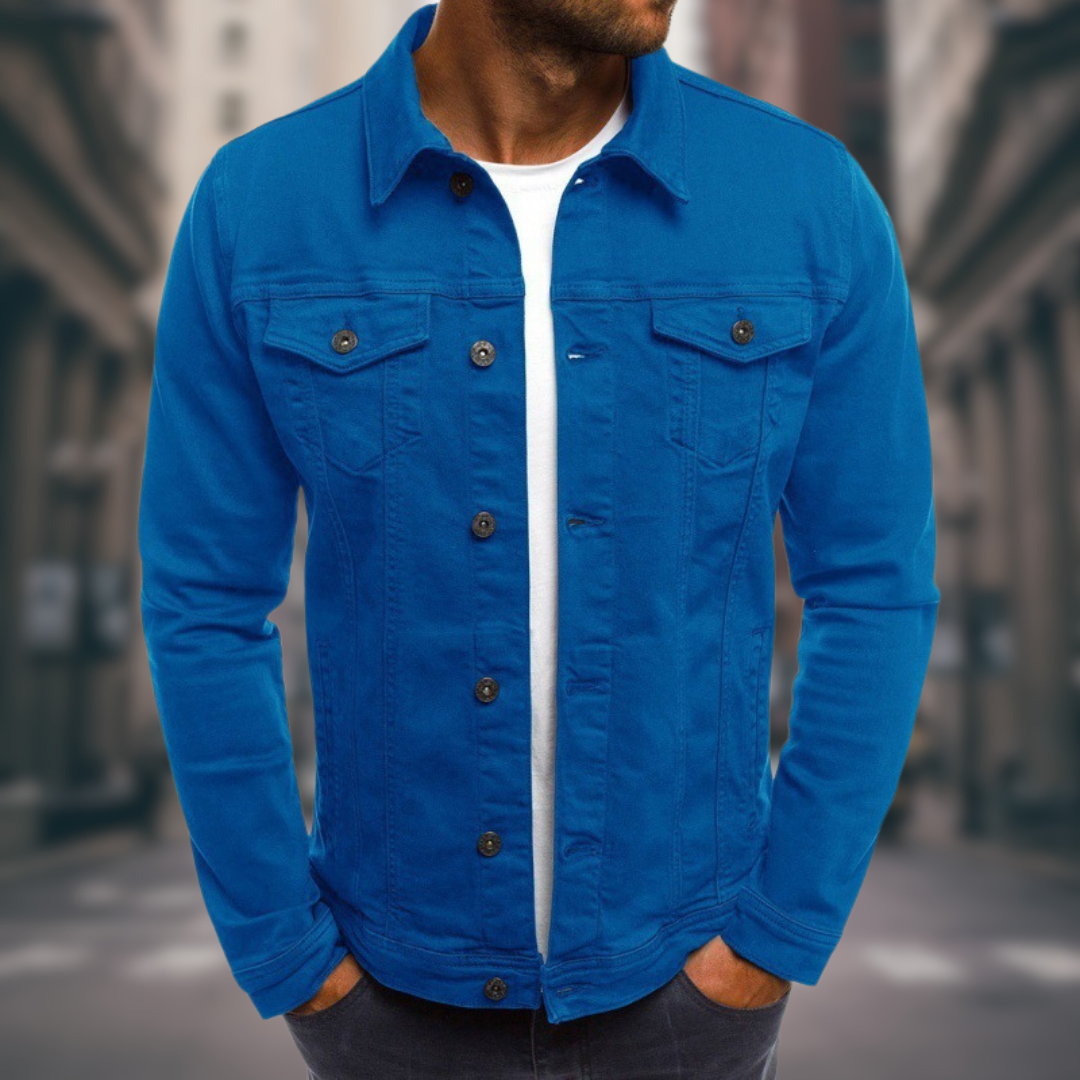 Alfred - Fitted Denim Jacket