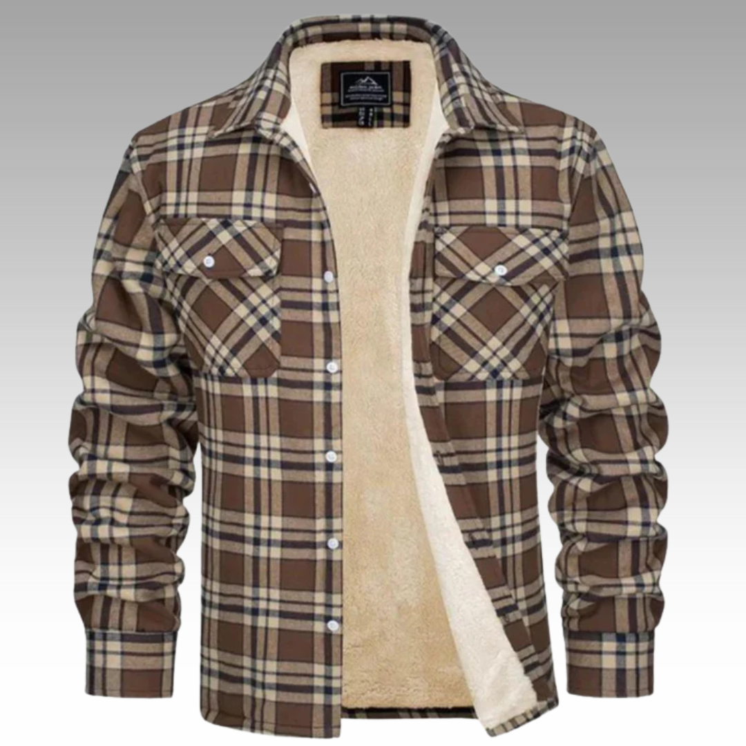 Jason - Trucker Jacket Stripes Fleece