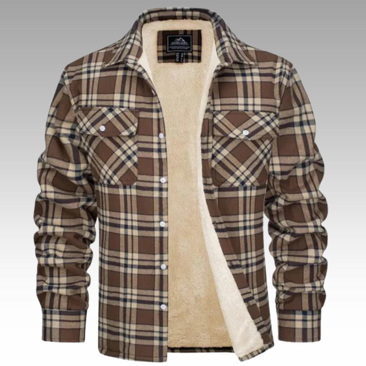 Jason - Trucker Jacket Stripes Fleece