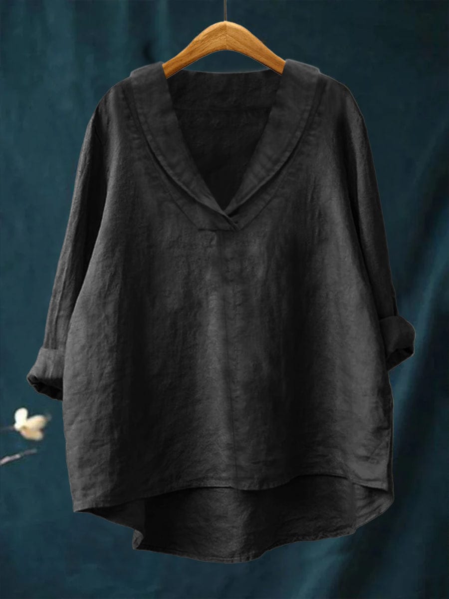 Samara | Elegant Linen Blouse for Summer