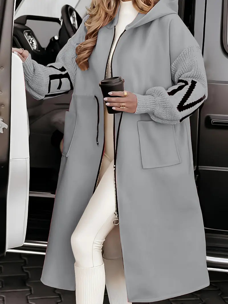 Rose | Elegant cardigan-coat