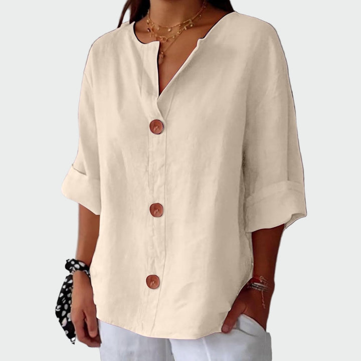 Casual Textured Blouse