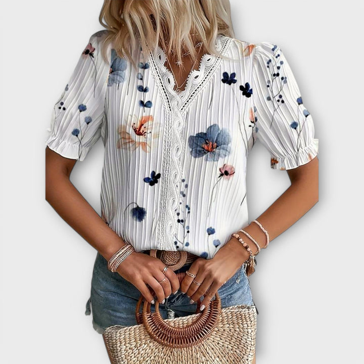 Emilee | V-Neck Blouse