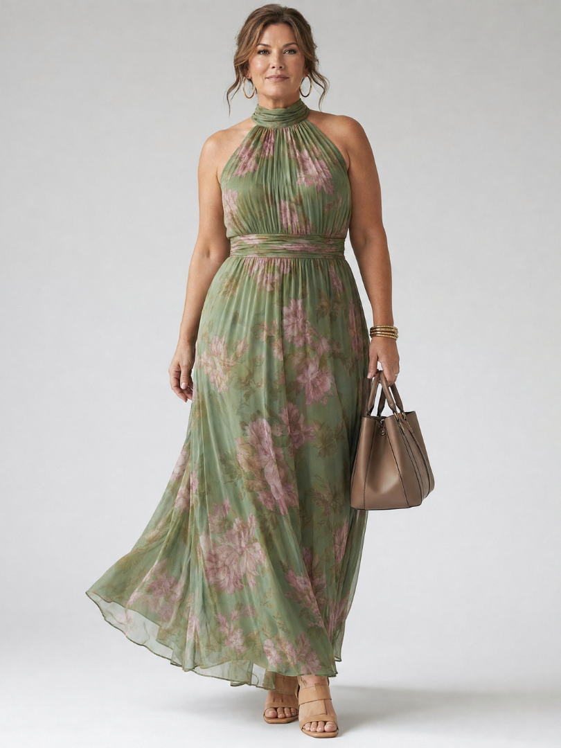 Mia | Dress with Gathered Straps