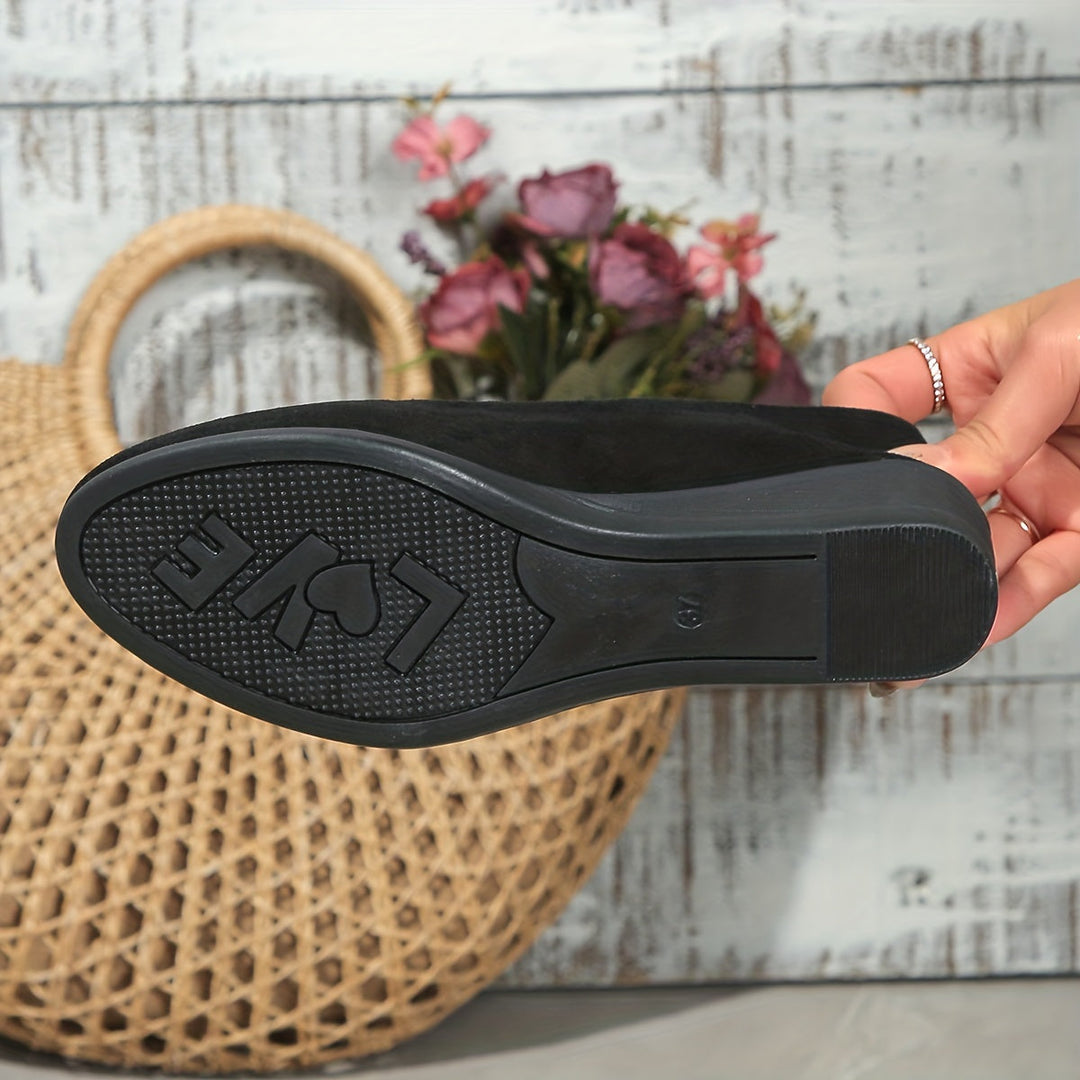 Eliane | Comfortable ballet flats with wedge heel