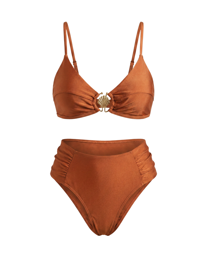 Earth Tones Bikini Set