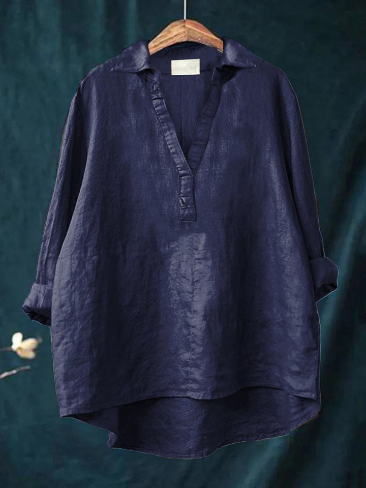 Wanda | Elegant Linen Blouse for Summer