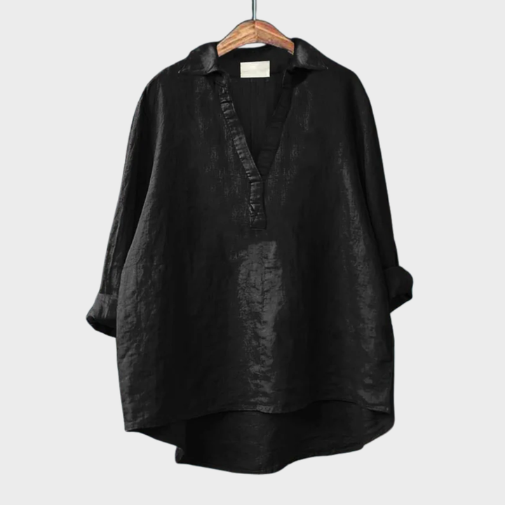 Wanda | Elegant Linen Blouse for Summer