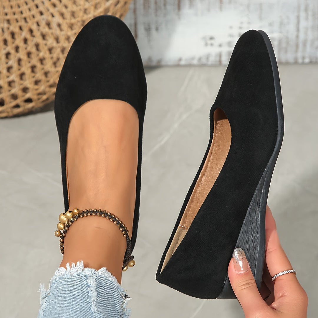 Eliane | Comfortable ballet flats with wedge heel