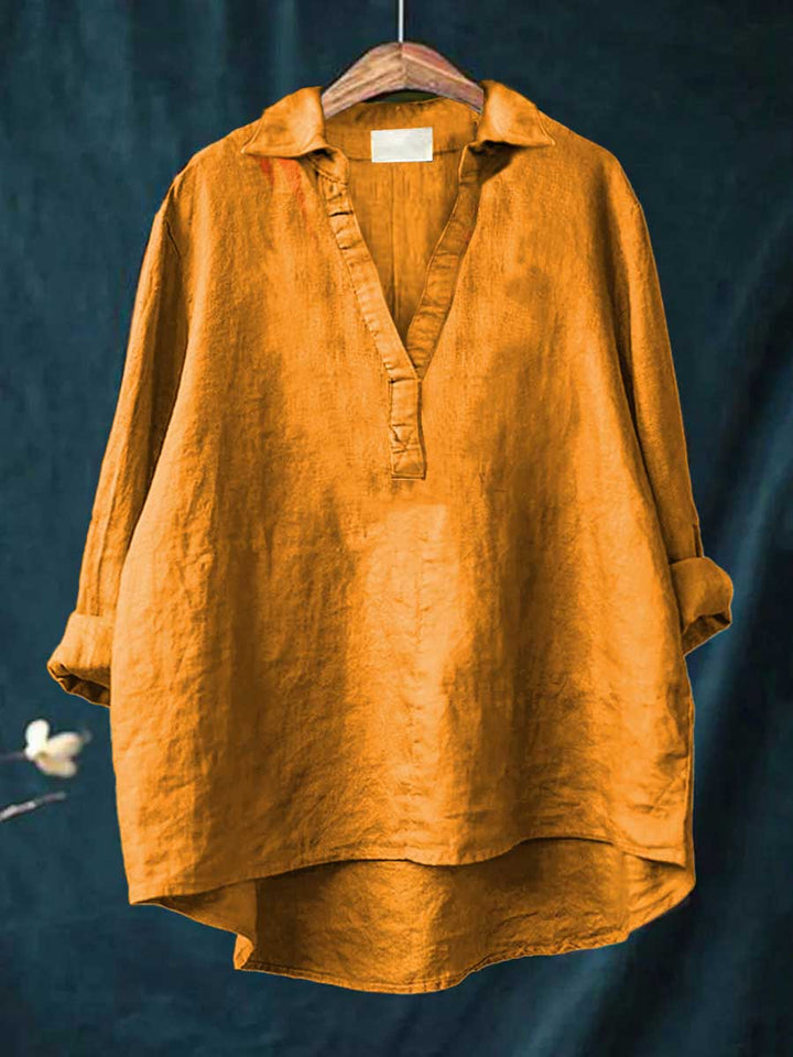 Wanda | Elegant Linen Blouse for Summer