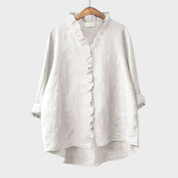 Eline | Elegant Linen Blouse for Summer
