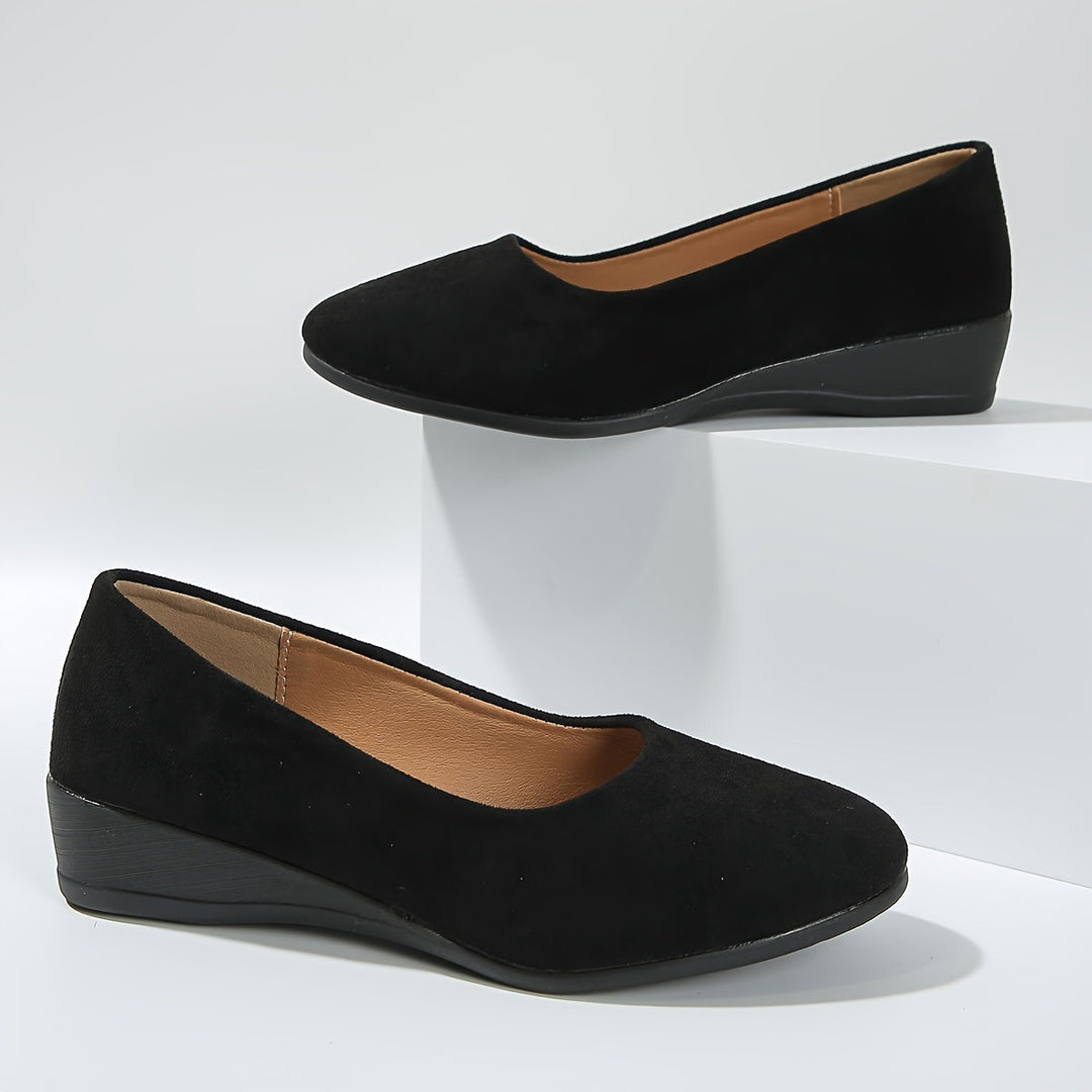 Eliane | Comfortable ballet flats with wedge heel