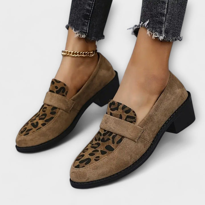 Marla | Elegant women's shoes with leopard print